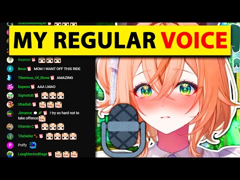 Nimi realized something about her voice and changed her accent...