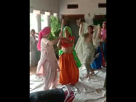 Radha Rani Nache #shortfeed #dance #haryanavidance Radha Rani bhajan