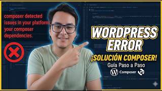 Solución error Wordpress "composer detected issues in your platform your composer dependencies"