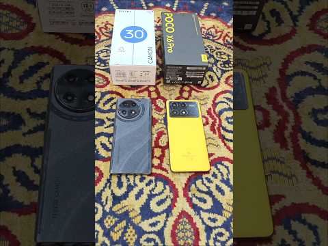 Tecno Camon 30s vs Poco X6 Pro | speed test