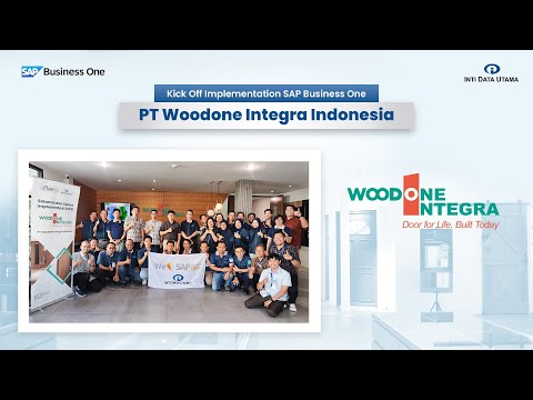 Transformasi Digital Industri Furniture: Kick Off SAP Business One di Woodone Integra