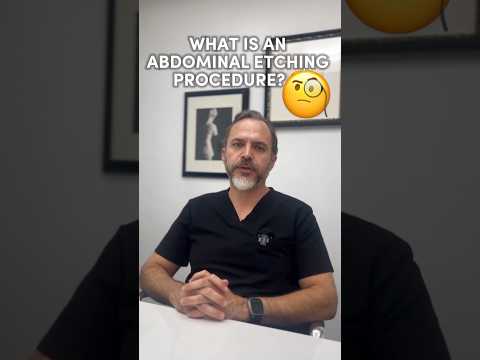 How abdominal etching works? Dr.Castañeda explains