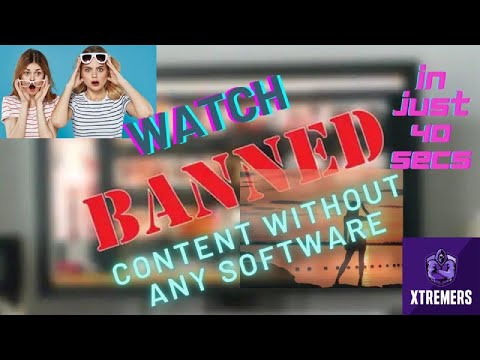 How to ACCESS BANNED WEBSITE without any VPN or Software #shorts