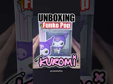 Unboxing the cutest little troublemaker 💜🖤 Kuromi has entered the collection! #Kuromi #FunkoPop