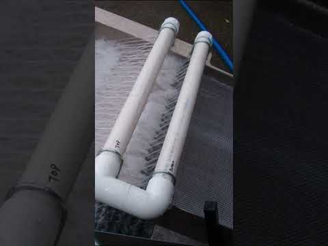 Testing New Custom Highbanker in Swimming Pool #goldmining #highbanker #highbanking #sluicing