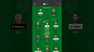 Dream 11 Team Prediction for GT vs DC|| #IPL2023 #dream11teamprediction #dreamteamtoday #dreamteam