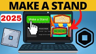 How to Make a Stand in Pls Donate - Roblox PC & Laptop