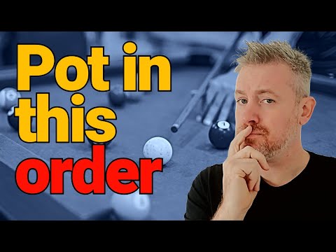 WIN MORE games by Potting in the CORRECT order
