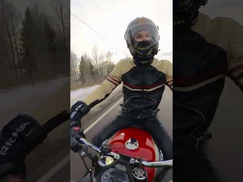 Royal Enfield on Ice ❄️