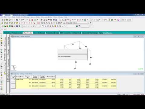 STAAD Pro Tutorials - Analysis & Design of Steel Single Story Building ( Day 41 )