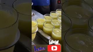 Drink Pineapple Milkshake | Indian Street food Short #shorts #fastfood #newrecipes #streetfood