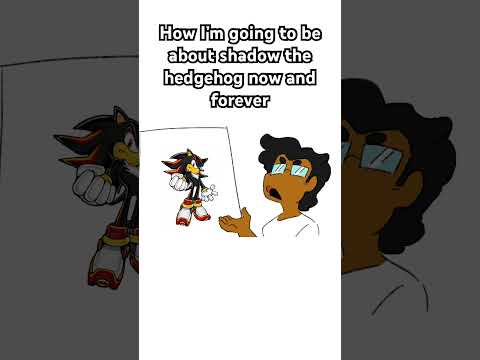 How I’m going to be about shadow  now and forever #shadowthehedgehog #sonicmovie3 #animatic