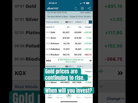 Gold prices are continuing to rise higher and higher! #goldinvesting #goldcoin #gold #investingold