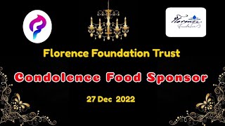 condolence food sponsor