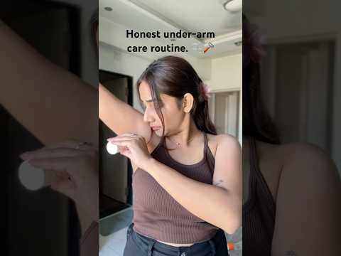 my *honest* underarm care routine!! 🛀🫧 #shorts #youtubeshorts #darkunderarms #darkarmpits #routine