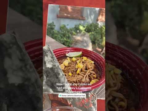 Foods we ate at Disney’s California Adventure park#california #disney #disneycaliforniaadventure