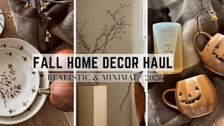 FALL HOME DECOR HAUL || 2026 ||