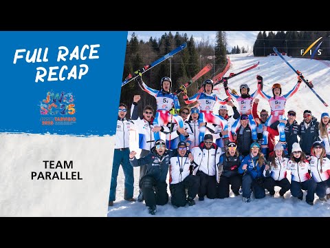 JWSC Tarvisio 2025 - Mixed Team Parallel Full Race Recap | FIS Alpine