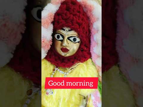 laddu gopal morning routine 🌞 लड्डू गोपाल को कैसे उठाए #shorts #laddugopal #morning #viral #trending