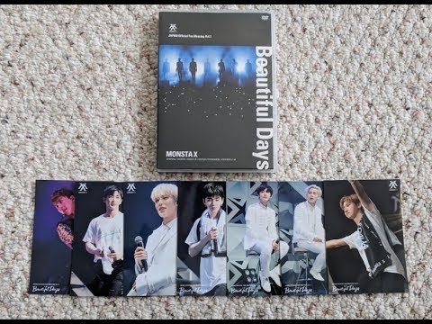 [Unboxing] Monsta X - Beautiful Days DVD + Photo Set (1st Japanese Fanmeeting)