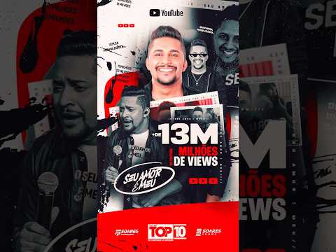SOMOS MAIS DE 13 MILHÕES DE VISUALIZAÇÕES OBRIGADA GALERA🙏🏽🎙️💥👏🏻