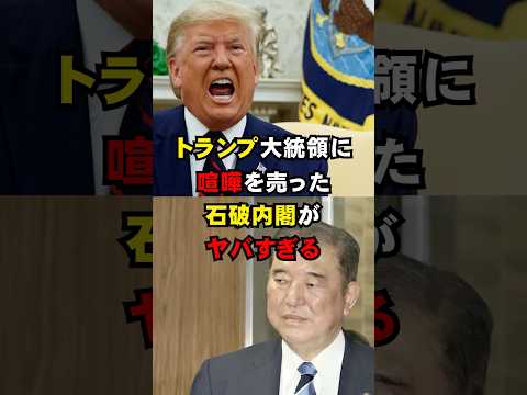 【悲報】アメリカに喧嘩を売る無能石破内閣　#政治 #政治ニュース