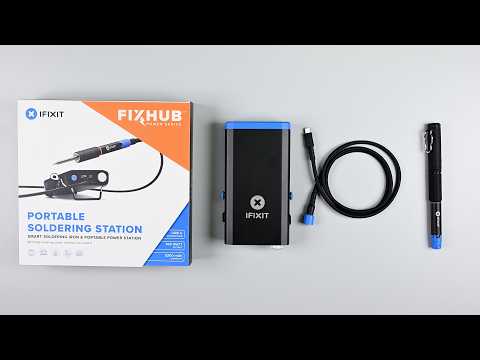 Hands On With iFixit's FixHub Portable Soldering Station