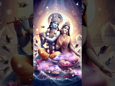 Radha Krishna 💖 Eternal Love Status | Divine Bhakti #Shorts