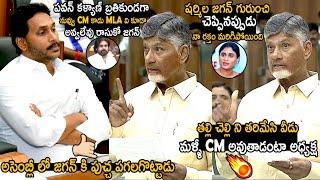 CM Chandrababu Naidu Strong Countet To Ys Jagan In Assembly | Pawan Kalyan | Sahithi Tv