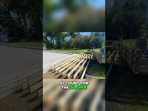 Building A Pool Deck (On A Slope) Using TuffBlock Deck Blocks  #diy #deckdesign #landscapedesign