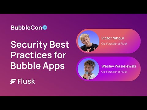 Victor Nihoul and Wesley Wasielewski on Best Security Practices at BubbleCon 2024