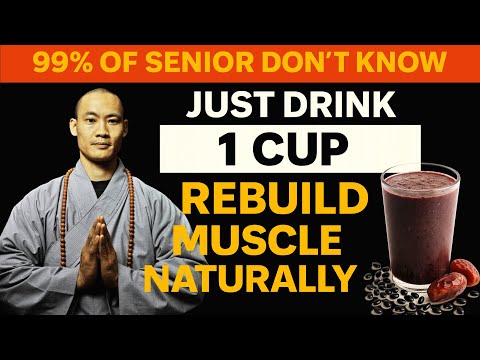 Senior: Drink This Every Morning to Rebuild Muscle After 65 | Shi Heng Yi