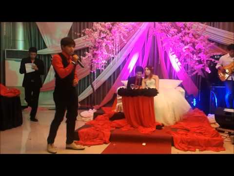 Wedding speech by bestman and sings  Mas mahal na Kita Ngayon
