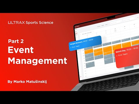 Events Management - Ultrax Sports Science pt. 2