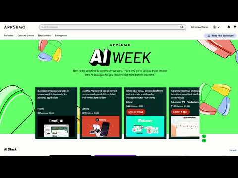 AppSumo AI Week 2025: Best Ai Tools With Lifetime Deals