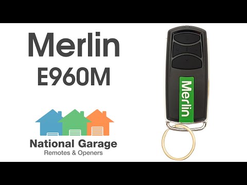 Merlin E960M Garage Remote Control Video Description