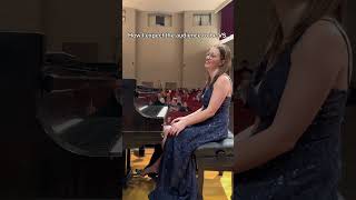 No matter the size of the audience, they deserve a great performance! #classicalmusic #pianist