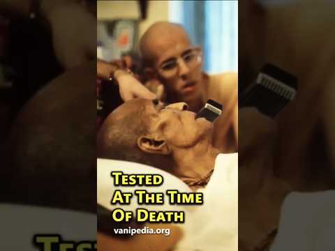 Tested_At_The_Time_Of_Death_-_Prabhupada #prabhupada #death #time #iskcon #lecture #shorts #kirtan