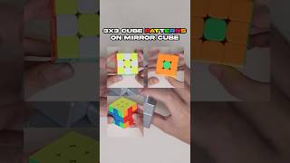 3x3 Rubik's cube pattern on Mirror Cube @MoYuCubeOfficial