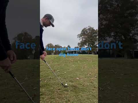How to hit the buried lie shot in golf #golfinstruction @GolfGem  #playbettergolf