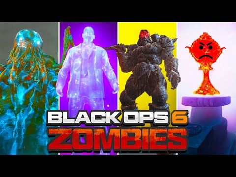 Beating Every BO6 Zombies EASTER EGG in 1 Video