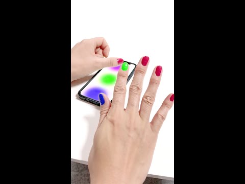 今流行りの「スマホを使った最新ネイル方法」#Shorts