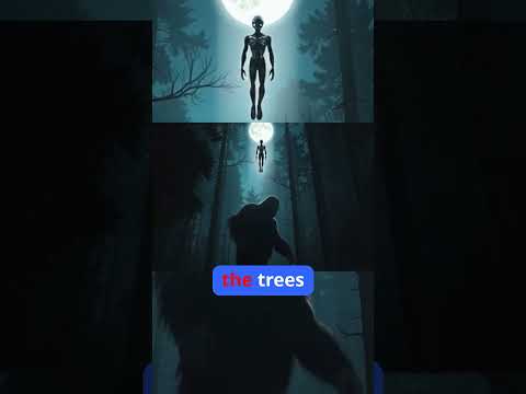 Bigfoot Walks Past the Camera – So Close!#3DAnimation #CryptidSighting #Shorts