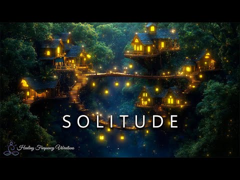 Solitude - Healing Forest Ambience | 741Hz + 963Hz | Emotional Detox & Spiritual Awakening