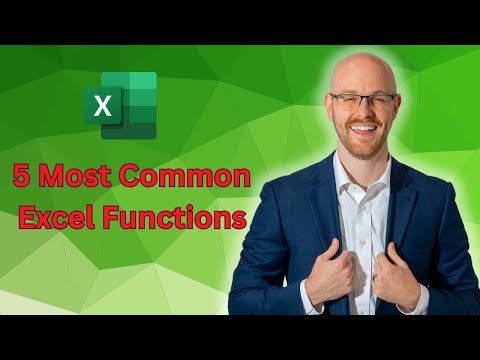 Top 5 Most Common Excel Functions in Excel