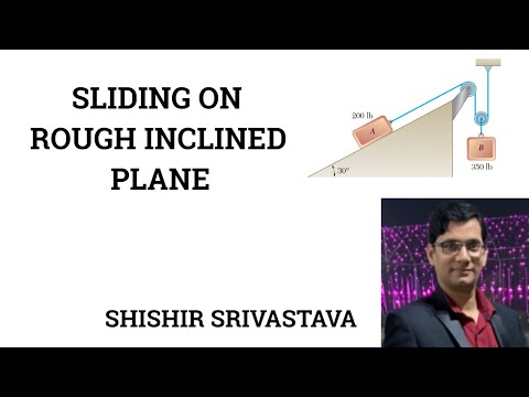 SLIDING ON ROUGH INCLINED PLANE