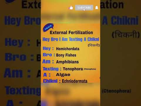 Trick to learn external fertilisation #shorts #facts #neet #tricks #biology #knowledge #neettricks