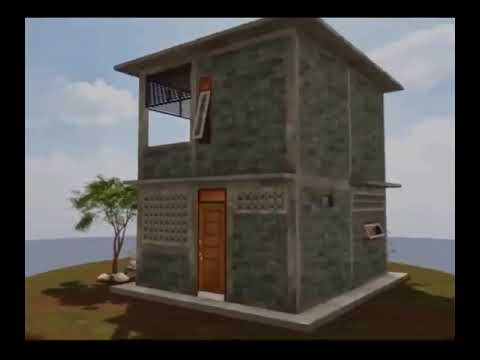 Watch This House Come to Life 🏠✨Check out this cool 3D animation that shows the step-by-step process