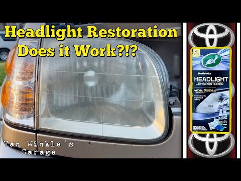 Turtle Wax Headlight Restorer | Before & After | 1st Gen Toyota Sequoia 2001-2007