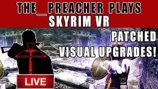 Skyrim VR Patch 1.04 vs 1.03 GFx Comparison (PSVR) The_Preacher Plays